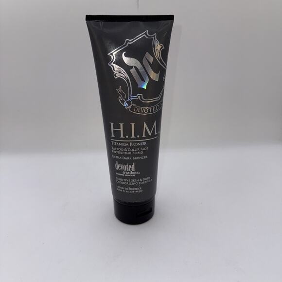 READ - H.I.M Him Black Edition Black Bronzer Lotion Devoted Creations 8.5 oz - Picture 1 of 1